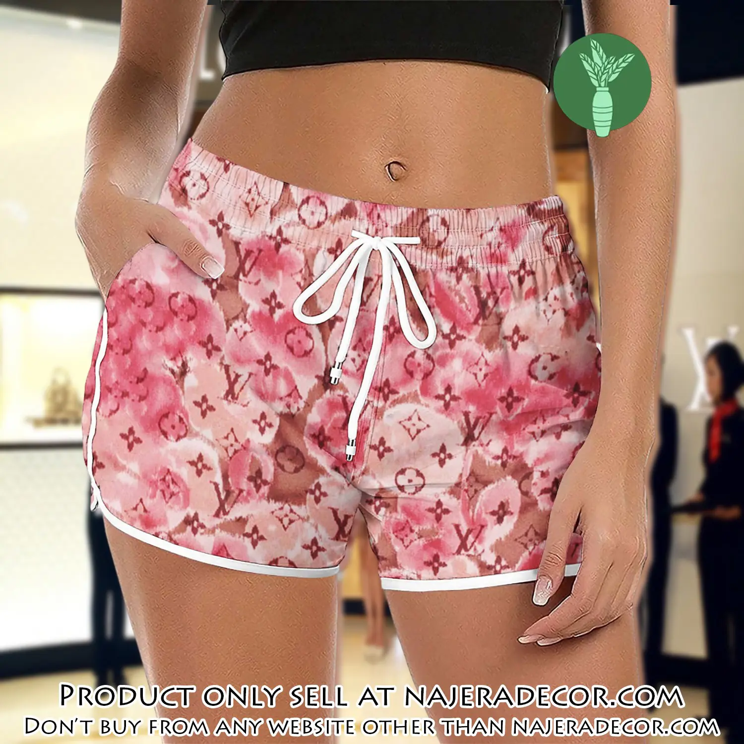 Limited edition lv women shorts lady beach shorts wms1018 njr3815404